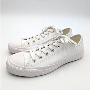 Converse Chuck Taylor All Star Mono Sneakers Shoes Women's White Size US9 EU40